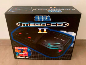 Boîte console Sega Mega CD 2, boîte Mega CD 2