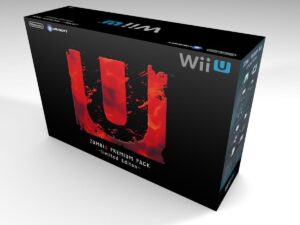 Boîte console Nintendo Wii U ZombiU, boîte Nintendo Wii U ZombiU