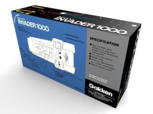 Boîte console Gakken Galaxy Invader 1000, boîte Gakken Galaxy Invader 1000