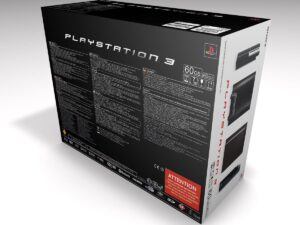 Boîte console PlayStation 3 Fat 60GB, boîte PS3 Fat 60GB