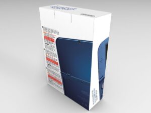 Boîte console Nintendo New 3DS XL Bleu metallise