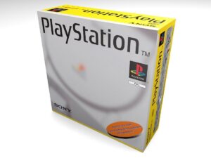 Boîte console PlayStation 1 5502c, boîte PS1 5502c