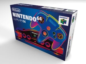 Boîte console Nintendo 64 Japan, boîte Nintendo 64 Japan