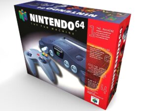 Boîte console Nintendo 64 NTSC, boîte Nintendo 64 NTSC