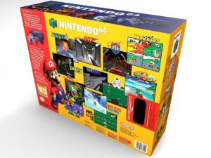 Boîte console Nintendo 64 NTSC, boîte Nintendo 64 NTSC