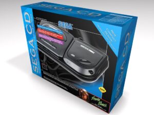 Boîte console Sega Mega CD NTSC, boîte Mega CD NTSC