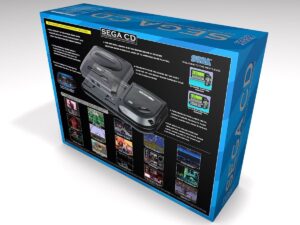 Boîte console Sega Mega CD NTSC, boîte Mega CD NTSC