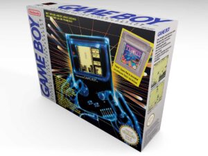 Boîte console Game Boy Tetris Pack FR/UK, boîte Game Boy Tetris Pack FR/UK