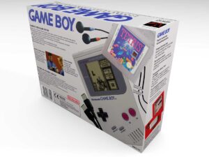 Boîte console Game Boy Tetris Pack FR/UK, boîte Game Boy Tetris Pack FR/UK