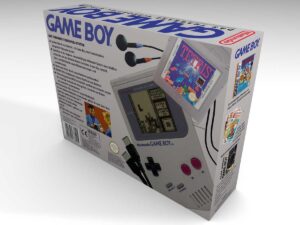 Boîte console Game Boy Tetris Pack DE, boîte Game Boy Tetris Pack DE