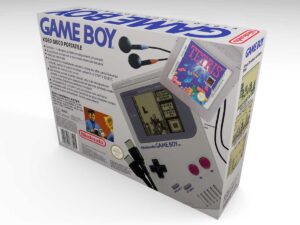 Boîte console Game Boy Tetris Pack IT, boîte Game Boy Tetris Pack IT