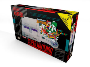 Boîte console Nintendo SNES NTSC Mario Set, boîte Nintendo SNES NTSC Mario Set