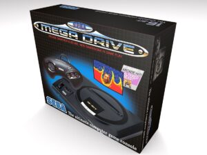 Boîte console Sega Mega Drive 1 Altered Beast, boîte Mega Drive 1 Altered Beast