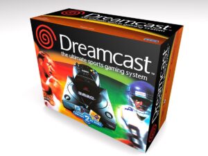 Boîte console Sega Dreamcast Sports NTSC, boîte Sega Dreamcast Sports NTSC