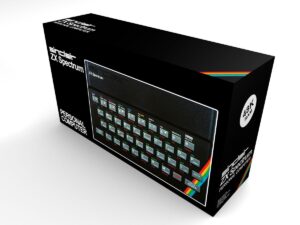 Boîte console Spectrum ZX 48K, boîte Spectrum ZX 48K