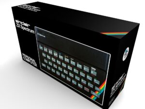 Boîte console Spectrum ZX 16K, boîte Spectrum ZX 16K