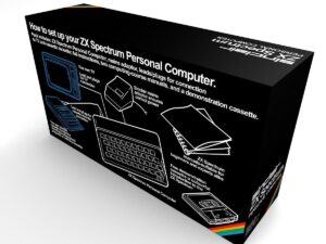 Boîte console Spectrum ZX 48K, boîte Spectrum ZX 48K