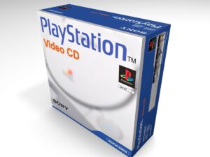 Boîte console PlayStation 1 5903 Video CD NTSC, boîte PS1 5903 Video CD NTSC