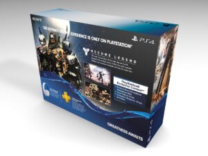 Boîte console PlayStation 4 Glacier White Destiny Bundle 1115a, boîte PS4 Glacier White 1115a