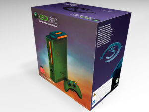 Boîte console Xbox 360 Halo 3 PAL, boîte Xbox 360 Halo 3