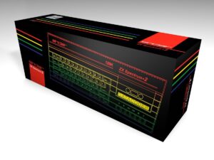 Boîte console ZX Spectrum +2 128k, boîte Spectrum +2 128K