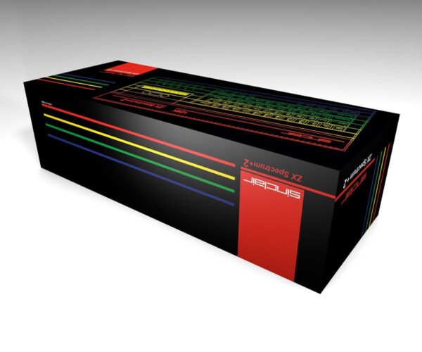 Boîte console Sinclair ZX Spectrum +2 128k plus résistant à l'original.