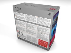 Boîte console PlayStation 3 Slim Call of Duty 320GB, boîte PS3 Slim Call of Duty