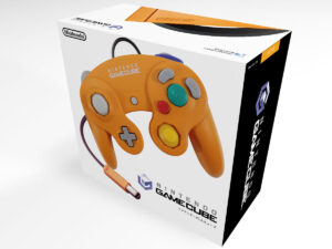 Boîte console Nintendo GameCube Orange, boîte GameCube Orange