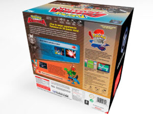 Boite console GameCube Pokemon Colosseum, boite GameCube Pokemon Colosseum