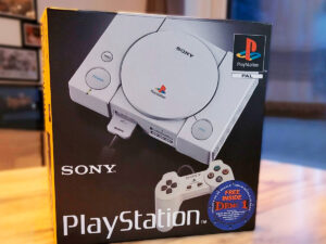 Boîte console PlayStation 1 1002, boîte PS1 1002