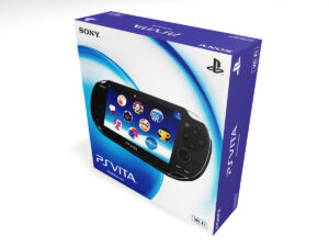 Boîte console PS Vita Crystal Black 1010, boîte PS Vita Crystal Black