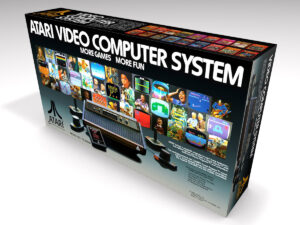 Boîte console Atari 2600 VCS, boîte Atari 2600 VCS