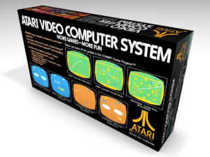 Boîte console Atari 2600 VCS, boîte Atari 2600 VCS