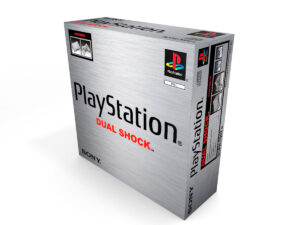 Boîte console PlayStation 1 7002b, boîte PS1 7002b