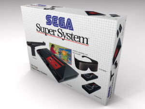 Boîte console Sega Super System, boîte Sega Super System