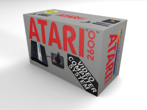Boîte console Atari 2600 JR Slim, boîte Atari 2600 JR Slim