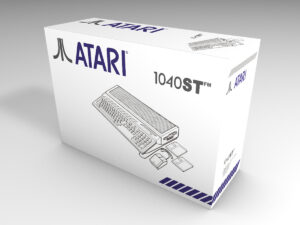 Boîte ordinateur Atari 1040 ST, Boîte Atari 1040 ST