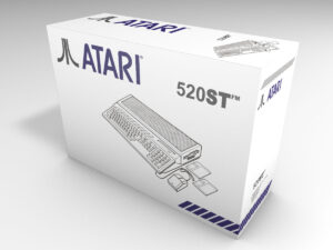 Boîte ordinateur Atari 520 ST, Boîte Atari 520 ST