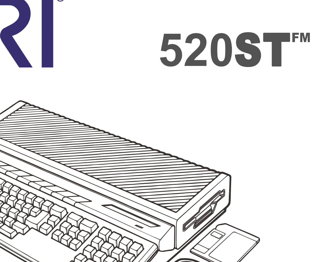 Boîte ordinateur Atari 520 ST, Boîte Atari 520 ST