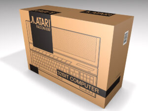 Boîte ordinateur Atari Falcon 030, Boîte Atari Falcon 030