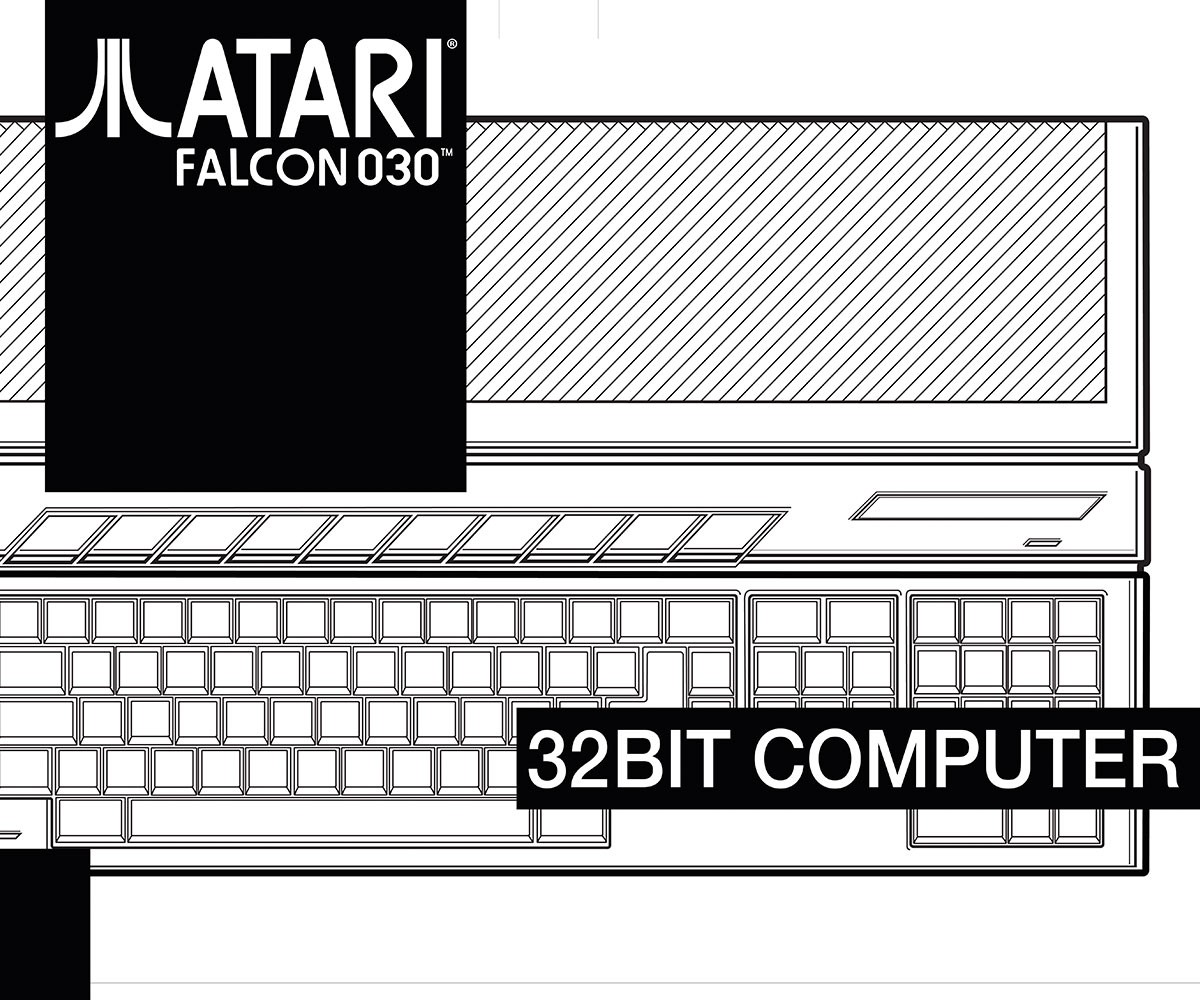 Boîte ordinateur Atari Falcon 030, Boîte Atari Falcon 030