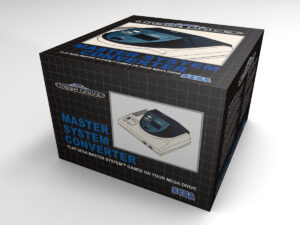 Boîte console Mega Drive Master System Converter 1 pour collectionneurs