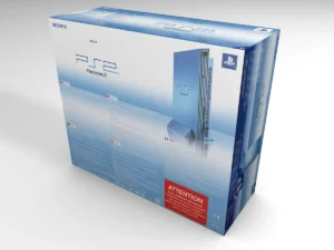 boîte PlayStation 2 Aqua