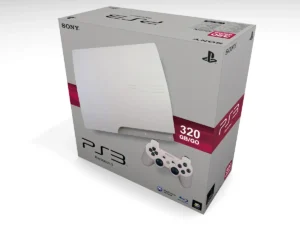 Boîte PlayStation 3 Slim 320GB Blanc
