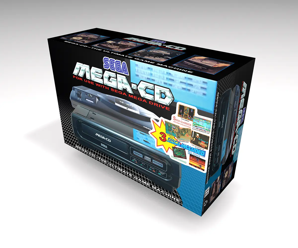 Boîte Sega Mega CD 1