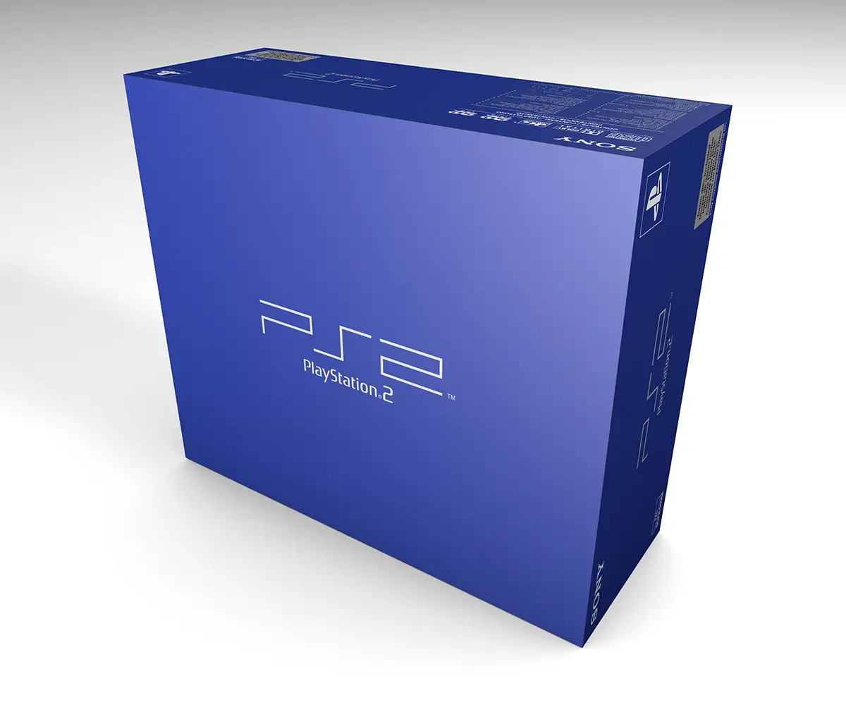 Boîte PlayStation 2 Fat 50004 PAL