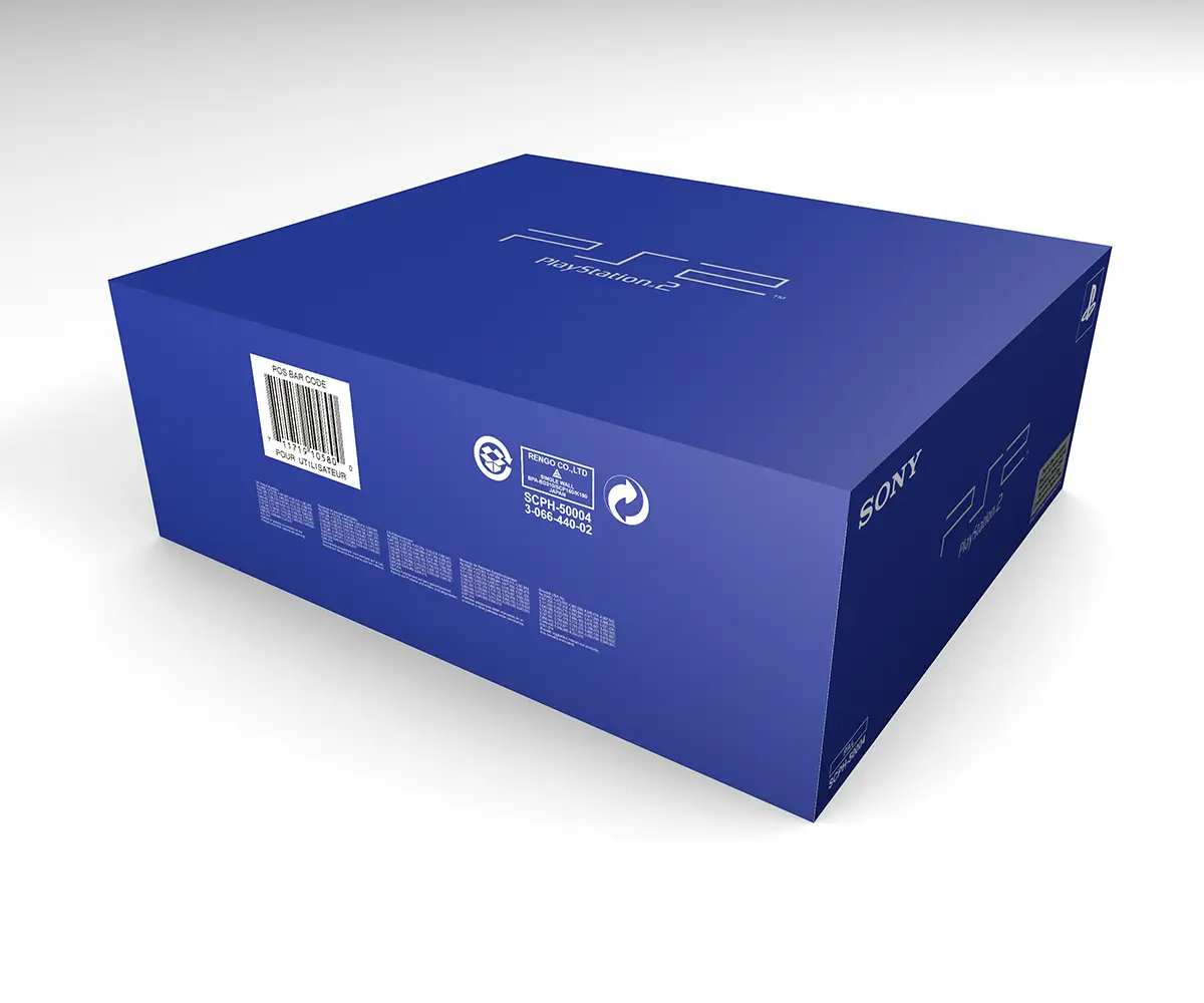 Boîte PlayStation 2 Fat 50004 PAL