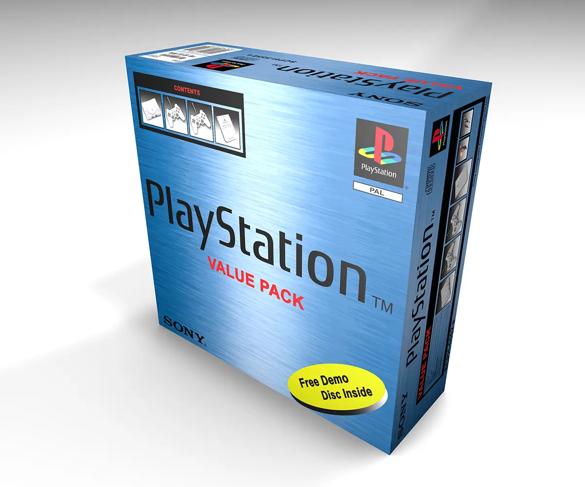 Boîte PlayStation 1 5552b