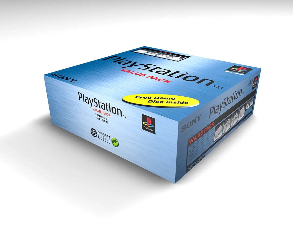 Boîte PlayStation 1 5552b