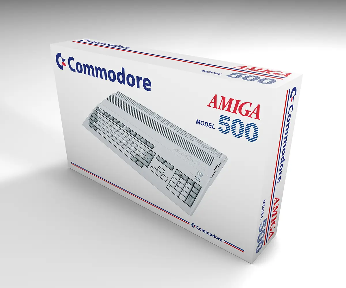 boîte Commodore Amiga 500